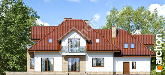 Дворовий фасад Будинок в каллах 5 (Г2Н)