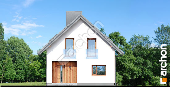 Передній фасад Будинок під сикоморою 2