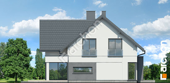 Боковой фасад Дом под гледичиями (Г2)