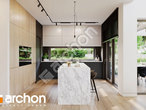 Проект дома ARCHON+ Дом под гледичиями (Г2) визуализация кухни 1 вид 3