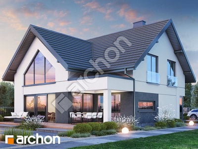 Проєкт будинку ARCHON+ Будинок під гледичіями (Г2) 