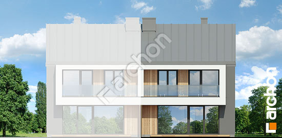 Дворовий фасад Будинок під міліном (Б)