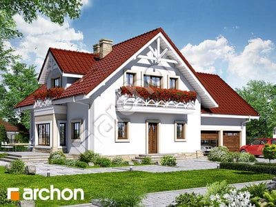 Проект дома ARCHON+ Дом в орегано вер.2 