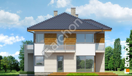 Боковой фасад Вилла Ирма