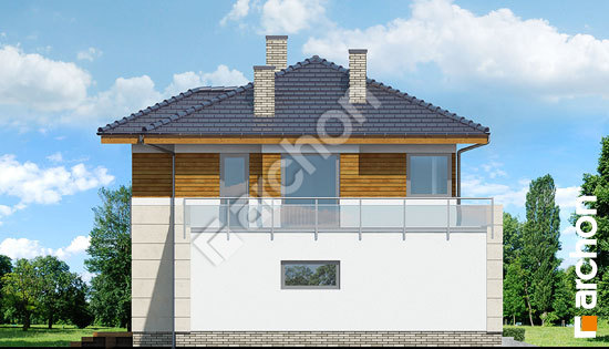 Боковой фасад Вилла Ирма