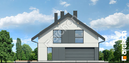 Передній фасад Будинок в аурорах 19 (Г2)