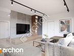 Проект будинку ARCHON+ Будинок в аурорах 19 (Г2) денна зона (візуалізація 1 від 2)