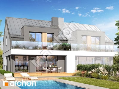 Проєкт будинку ARCHON+ Будинок в клематисах 31 (Б) 