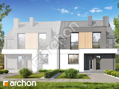 Проект будинку ARCHON+ Будинок в клематисах 31 (Б) Вид 2