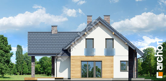 Боковой фасад Дом в брунерах (Г2)