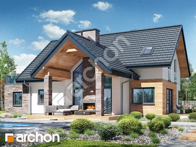 Проект дома ARCHON+ Дом в брунерах (Г2) 