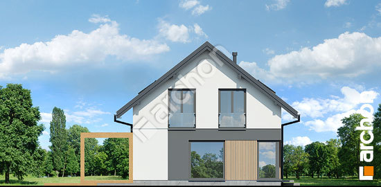 Боковой фасад Дом в вистерии 8 (Е) ВИЭ