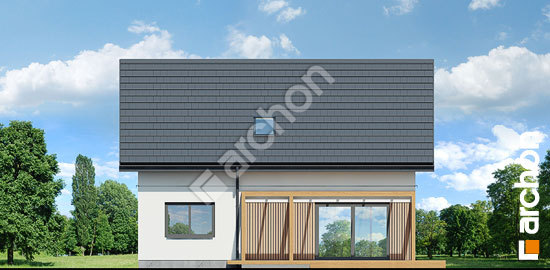 Дворовой фасад Дом в вистерии 8 (Е) ВИЭ