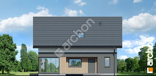 Передній фасад Будинок у вістерії 8 (Е) ВДЕ