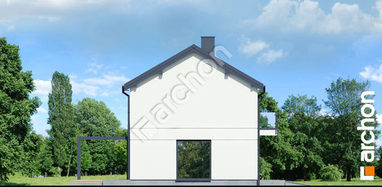 Боковой фасад Дом в самшите 2 (Г)