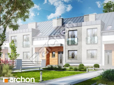 Проєкт будинку ARCHON+ Будинок під гінко 9 (СН) 