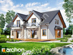 Проект будинку ARCHON+ Будинок в цикламенах 2 вер. 2 візуалізація усіх сегментів