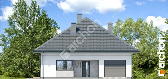 Передний фасад Дом в хакетиях 2