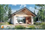 Проект дома ARCHON+ Летний домик над озером 