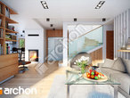 Проект будинку ARCHON+ Будинок в каллатеях 2 (Т) денна зона (візуалізація 1 від 2)