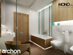 Проект будинку ARCHON+ Будинок в амарантах 2 (Т) візуалізація ванни (візуалізація 1 від 4)
