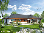 Проект будинку ARCHON+ Будинок в амарантах 2 (Т) стилізація 4