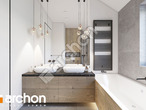 Проект дома ARCHON+ Дом в мураях визуализация ванной (визуализация 3 вид 2)