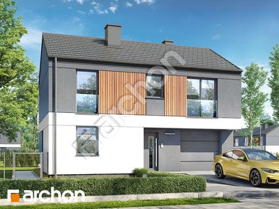 Проект дома ARCHON+ Дом в мураях 