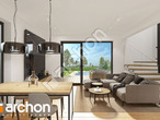 Проект дома ARCHON+ Дом в мураях дневная зона (визуализация 1 вид 5)
