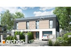 Проект дома ARCHON+ Дом под гінко 14 (ГР2) 