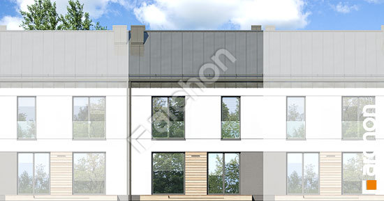 Дворовой фасад Дом в аркадиях 4 (С)