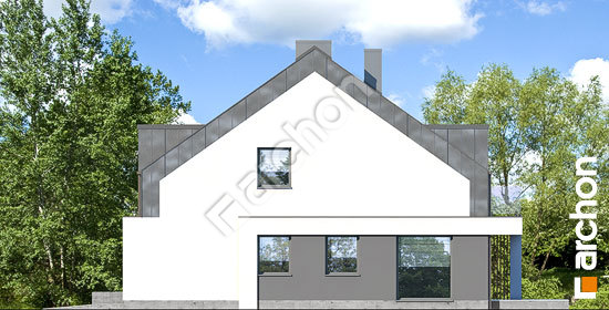 Боковой фасад Дом под гинко 17 (ГБ)