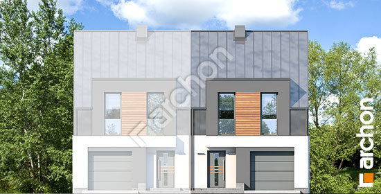 Передній фасад Будинок під гінко 17 (ГБ)