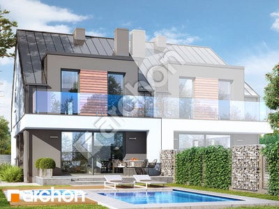 Проект дома ARCHON+ Дом под гинко 17 (ГБ) 