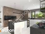 Проект будинку ARCHON+ Будинок в підсніжниках 19 (Г2Е) візуалізація кухні 1 від 4