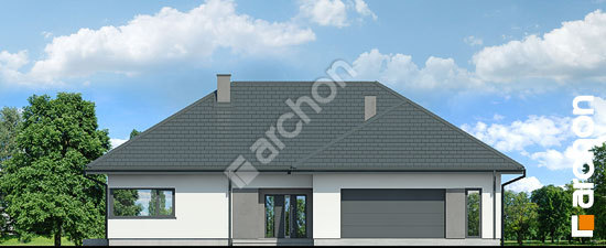 Передній фасад Будинок в підсніжниках 19 (Г2Е)