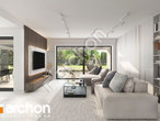 Проект будинку ARCHON+ Будинок в підсніжниках 19 (Г2Е) денна зона (візуалізація 1 від 3)