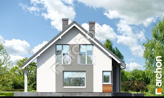 Боковой фасад Дом в гейджее вер.2