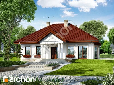 Проєкт будинку ARCHON+ Будинок в гаурах 3 