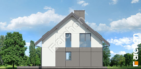 Бочний фасад Будинок в малинівці 7