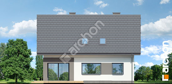 Дворовой фасад Дом в малиновках 7