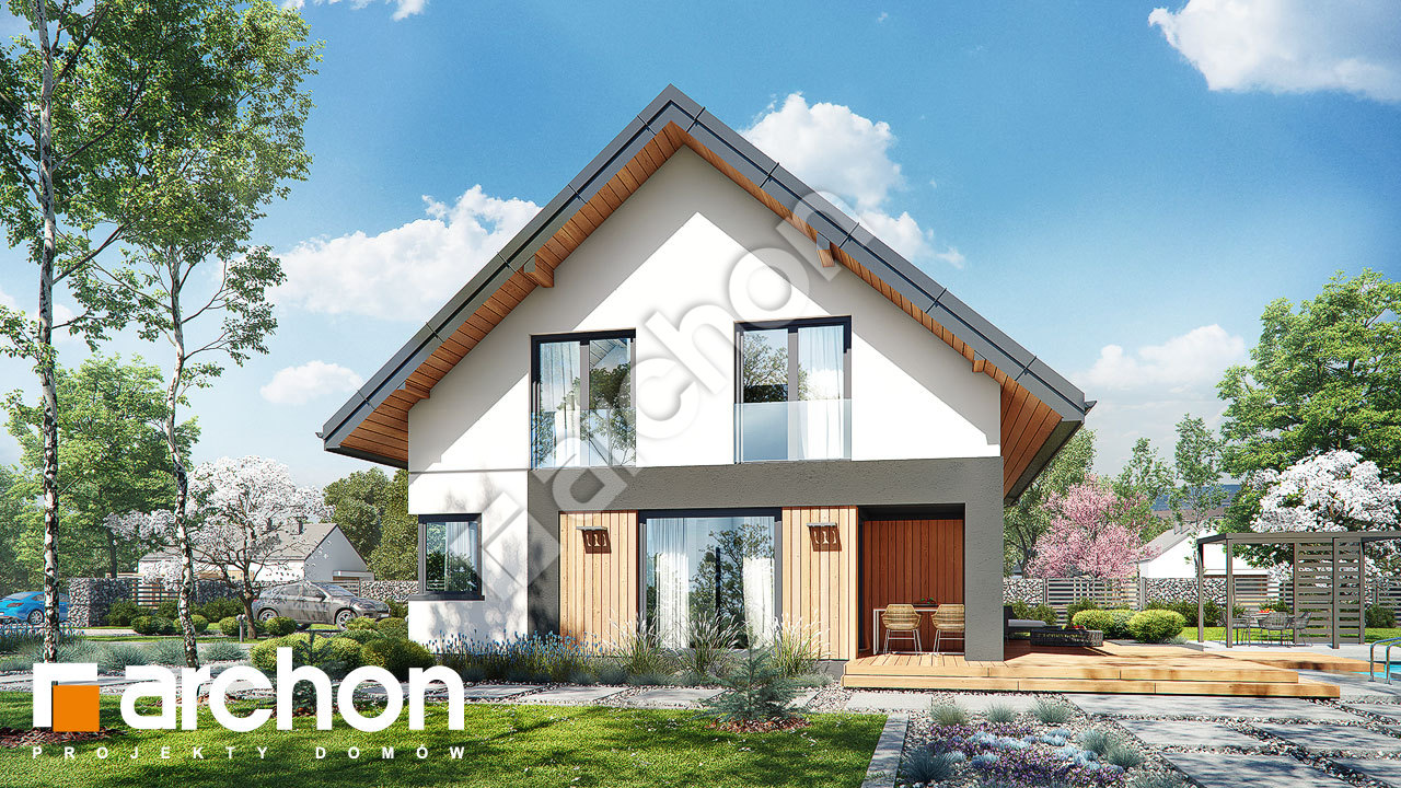 Проект дома ARCHON+ Дом в малиновках 7 додаткова візуалізація