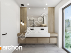Проект будинку ARCHON+ Будинок в малинівці 7 візуалізація ванни (візуалізація 3 від 1)