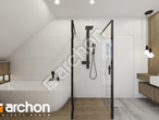 Проект будинку ARCHON+ Будинок в малинівці 7 візуалізація ванни (візуалізація 3 від 3)