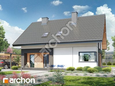 Проект дома ARCHON+ Дом в малиновках 7 