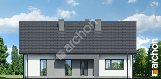 Передний фасад Дом в наранхиле 2