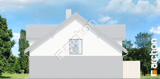 Боковой фасад Дом под гинко 22 (ГБ)