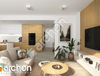 Проект будинку ARCHON+ Будинок під гінко 22 (ГБ) денна зона (візуалізація 1 від 3)