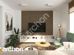 Проект будинку ARCHON+ Будинок під гінко 22 (ГБ) денна зона (візуалізація 1 від 5)