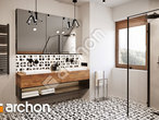 Проект будинку ARCHON+ Будинок в яблонках 20 візуалізація ванни (візуалізація 3 від 3)